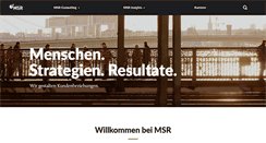 Desktop Screenshot of msr.de
